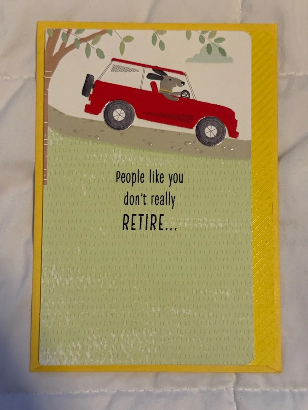 🌻 Bundle of 2 Hallmark Retirement Cards